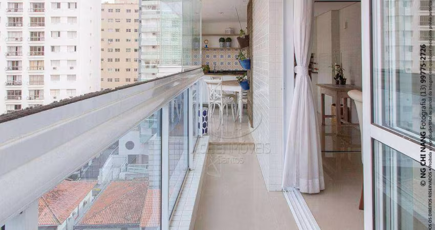 Apartamento à venda, Ponta da Praia - Santos/SP