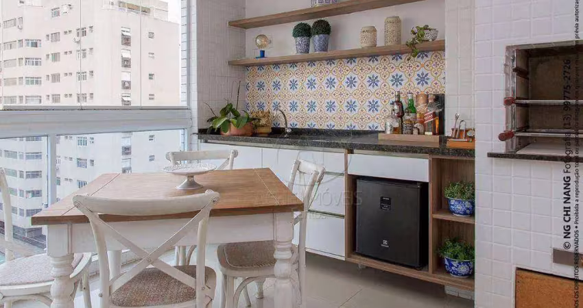 Apartamento com 3 quartos à venda no Ponta da Praia, Santos 