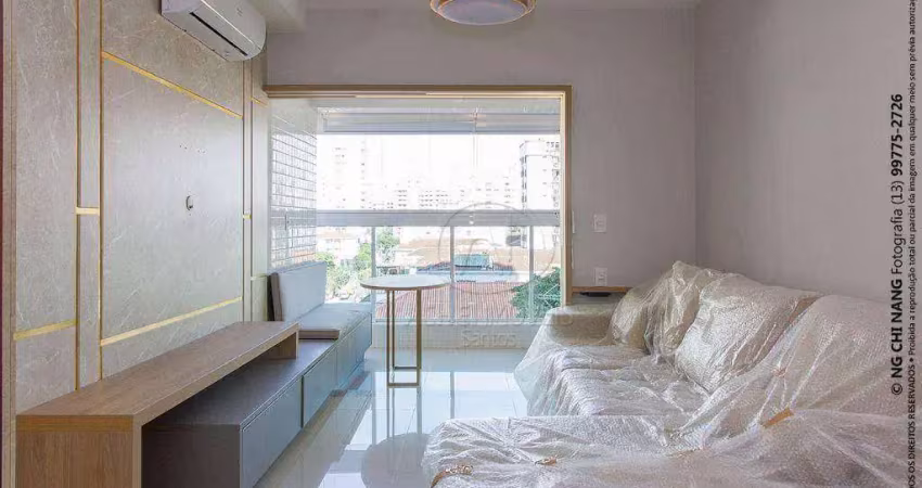 Apartamento com 2 quartos à venda no Embaré, Santos 