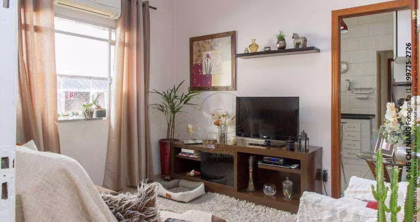 Apartamento com 1 quarto à venda no Boqueirão, Santos 