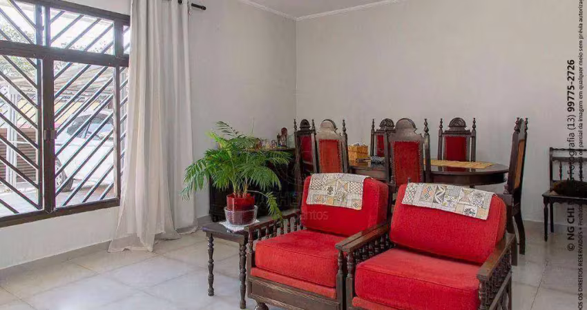 Casa com 3 dormitórios à venda, 140 m² por r$ 550.000,00 - vila santo antônio - guarujá/sp