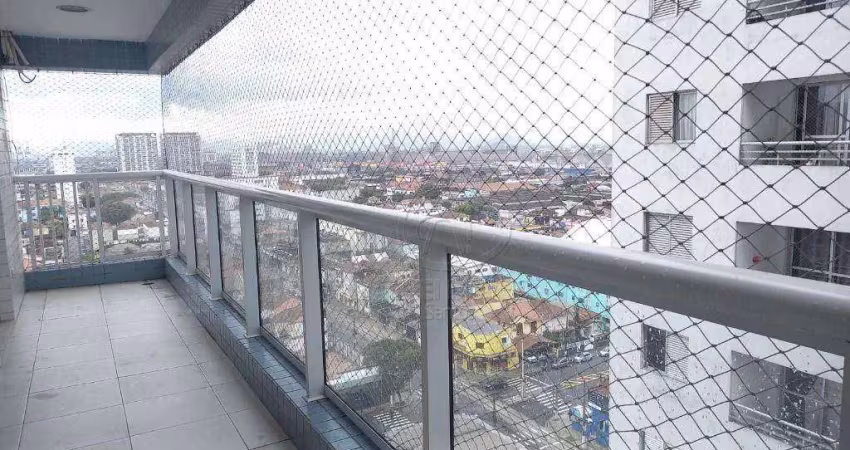 Apartamento com 2 quartos para alugar no Boqueirão, Santos 