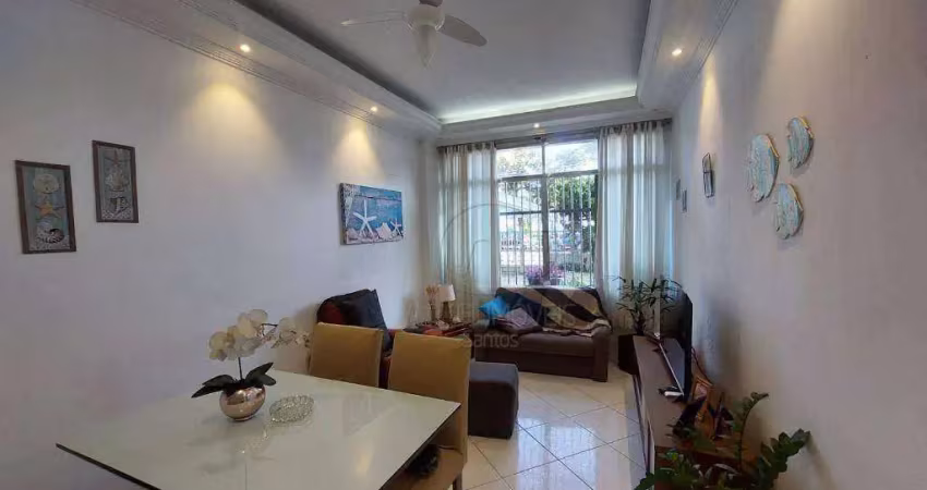 Apartamento com 2 quartos à venda no Embaré, Santos 