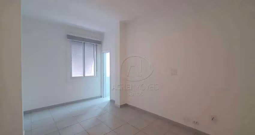 Apartamento com 1 quarto para alugar no José Menino, Santos 