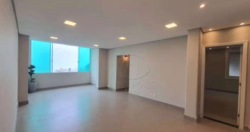 Apartamento com 3 quartos para alugar no José Menino, Santos 
