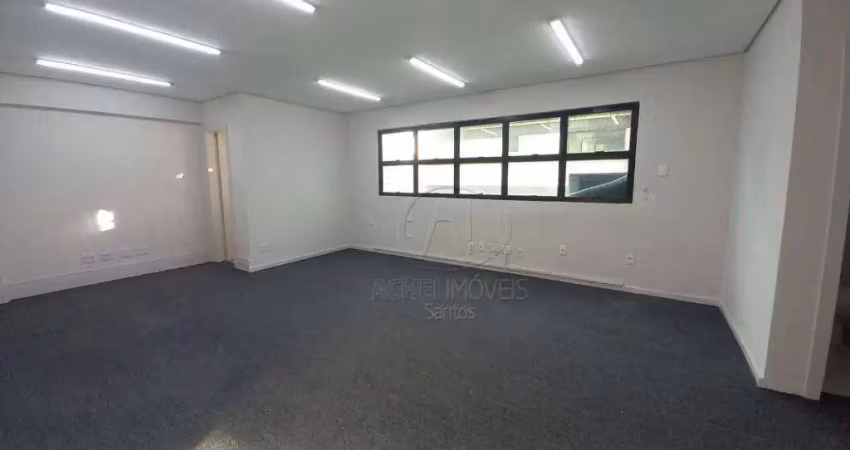 Sala comercial com 1 sala para alugar na Aparecida, Santos 