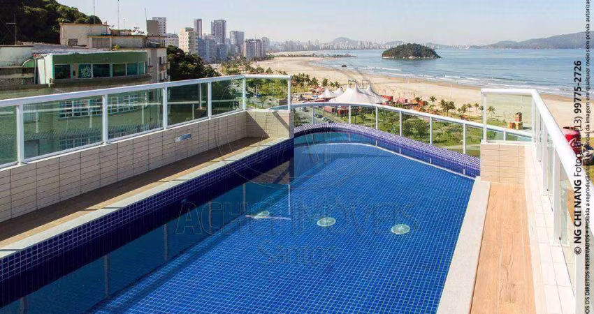 Apartamento à venda frente praia do Itararé  São Vicente/SP