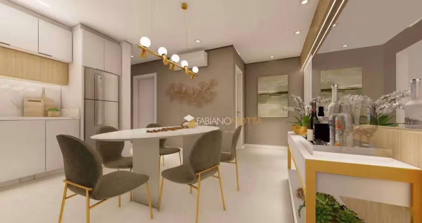 Apartamento com 2 dormitórios à venda, 89 m² por R$ 737.180,00 - Barreiros - São José/SC