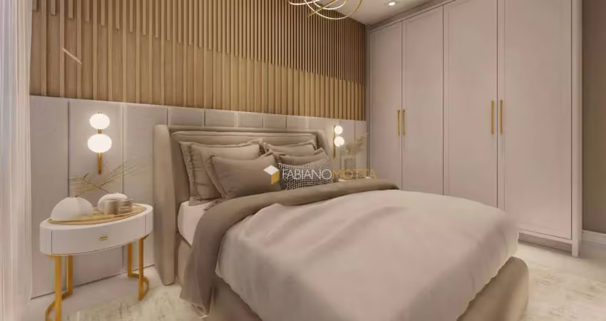 Apartamento com 2 dormitórios à venda, 76 m² por R$ 669.465,00 - Barreiros - São José/SC