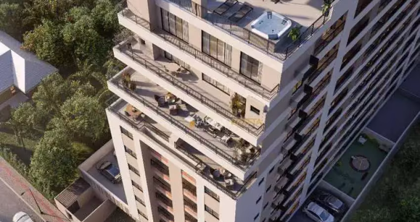 Apartamento com 2 dormitórios à venda, 51 m² por R$ 429.000,00 - Barreiros - São José/SC