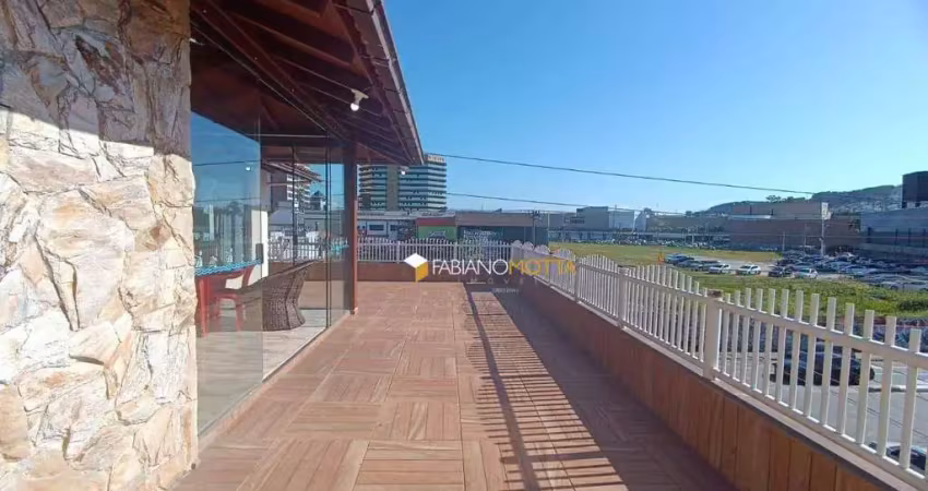 Cobertura com 2 dormitórios para alugar, 69 m² por r$ 3.245,01/mês - barreiros - são josé/sc