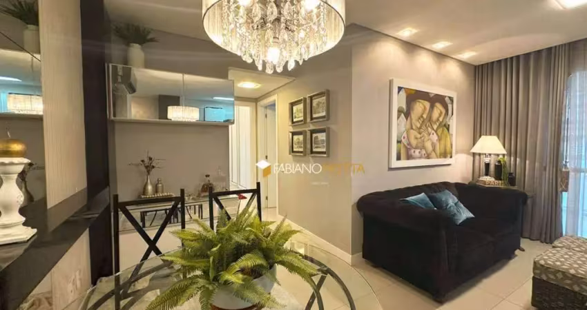 Apartamento com 2 dormitórios para alugar, 88 m² por r$ 5.254,17/mês - campinas - são josé/sc