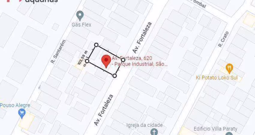 Terreno à venda, 600 m² por R$ 1.280.000,00 - Parque Industrial - São José dos Campos/SP