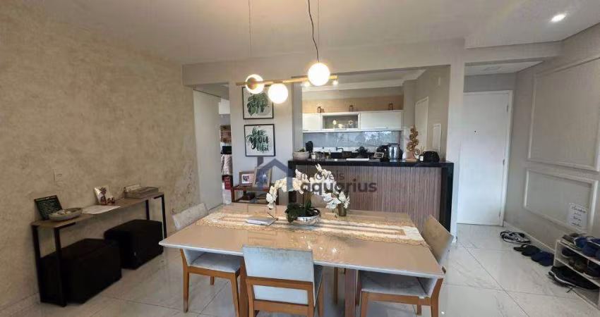 Apartamento com 3 dormitórios à venda, 105 m² por R$ 880.000,00 - Jardim Aquarius - São José dos Campos/SP