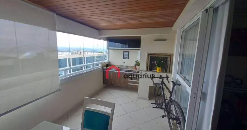 Apartamento à venda, 150 m² por r$ 1.890.000,00 - jardim aquarius - são josé dos campos/sp