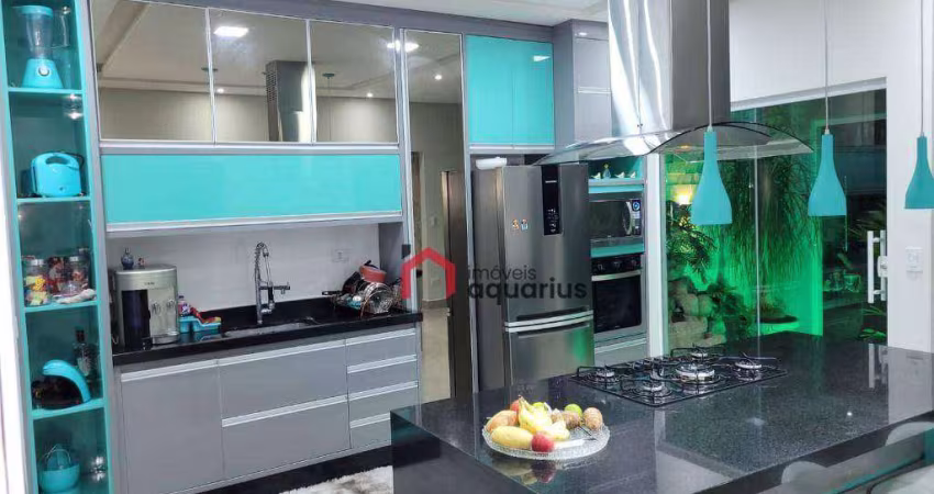 Casa com 3 dormitórios à venda, 210 m² por R$ 1.050.000,00 - Condomínio Residencial Tecoara - Taubaté/SP