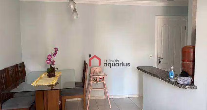 Apartamento Residencial Mediterrâneo com 2 dormitórios à venda, 56 m² por R$ 426.000 - Parque Industrial - São José dos Campos/SP