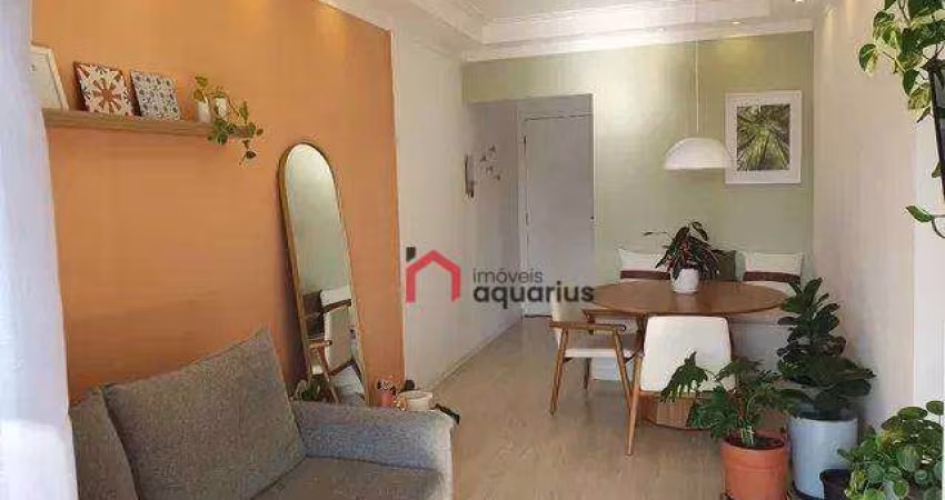 Apartamento com 2 dormitórios à venda, 52 m² por R$ 480.000,00 - Jardim Oswaldo Cruz - São José dos Campos/SP