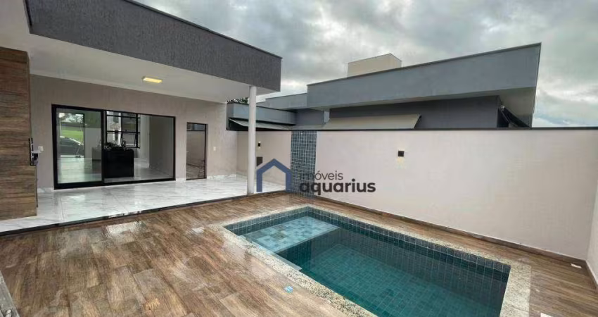 Casa com 3 dormitórios à venda, 150 m² por R$ 1.220.000,00 - Condomínio Terras do Vale - Caçapava/SP