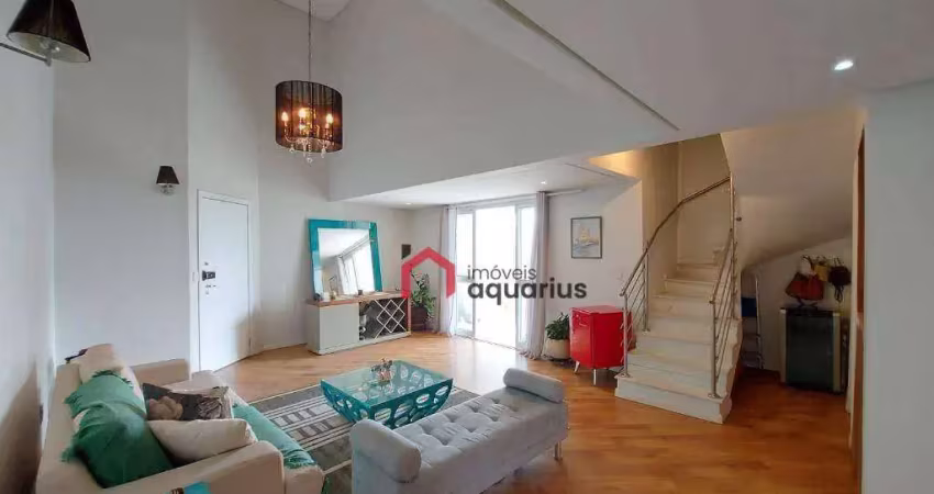 Cobertura no Edifício Mediterrâneo com 3 dormitórios à venda, 320 m² por R$ 1.755.000 - Jardim Esplanada - São José dos Campos/SP