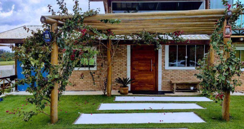 Casa com 4 dormitórios, 338 m² - venda por R$ 1.300.000,00 ou aluguel por R$ 7.610,00/mês - Condomínio Quinta dos Lagos - Paraibuna/SP