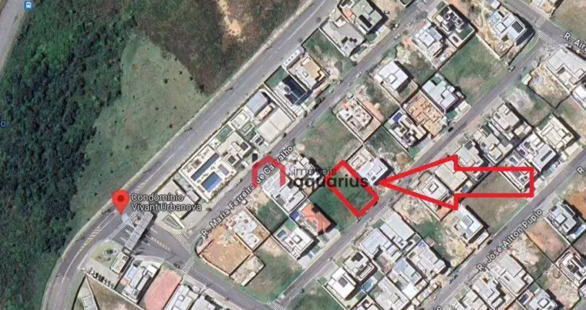 Terreno à venda, 451 m² por r$ 798.000,00 - condomínio vivant urbanova - são josé dos campos/sp