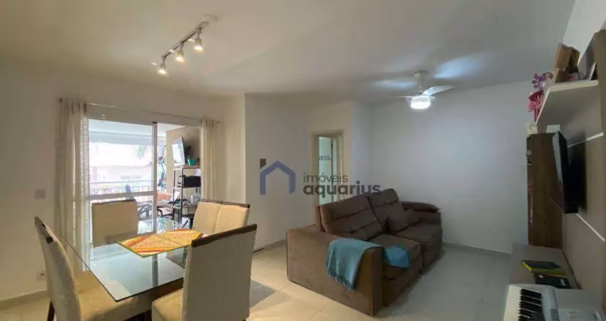 Apartamento com 3 dormitórios à venda, 91 m² por r$ 765.000,00 - parque industrial - são josé dos campos/sp