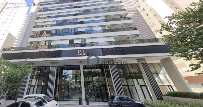 Apartamento mobiliado com 1 dormitório à venda, 39 m² por r$ 650.000 - jardim aquarius - são josé dos campos/sp