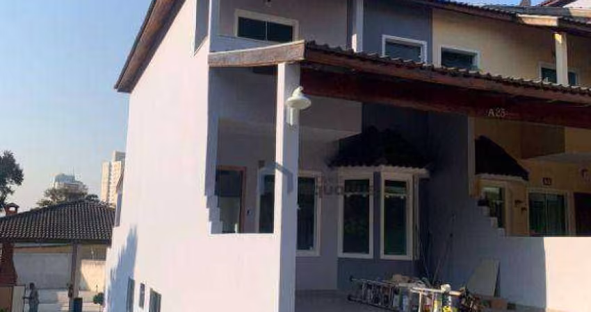 Sobrado no Condomínio Bosque Das Figueiras com 4 dormitórios à venda, 177 m² por R$ 665.000 - Parque Santo Antônio - Jacareí/SP
