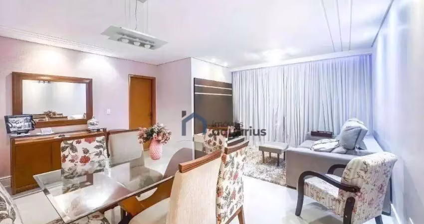 Apartamento com 3 dormitórios à venda, 111 m² por r$ 1.170.000,00 - jardim aquarius - são josé dos campos/sp