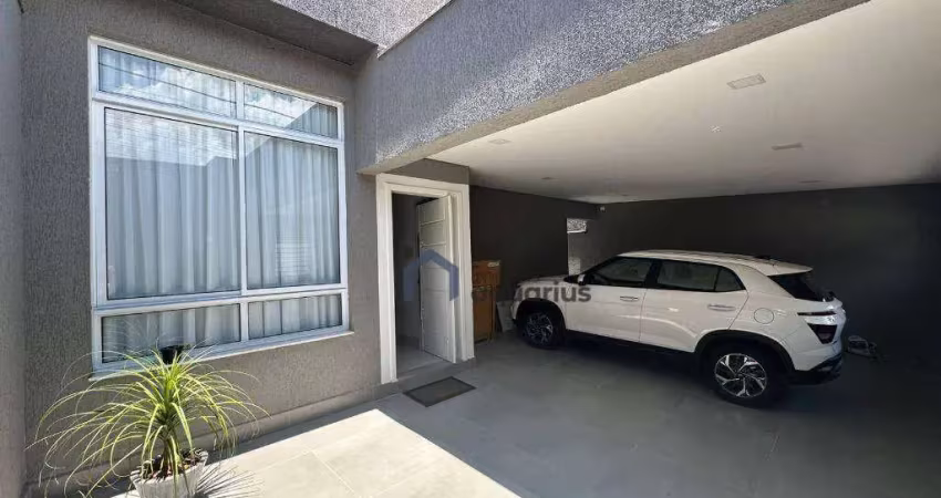 Casa com 3 dormitórios à venda, 180 m² por r$ 1.500.000,00 - loteamento villa branca - jacareí/sp