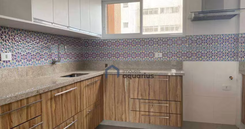 Apartamento com 3 dormitórios para alugar, 118 m² por r$ 5.016,07/mês - vila adyana - são josé dos campos/sp