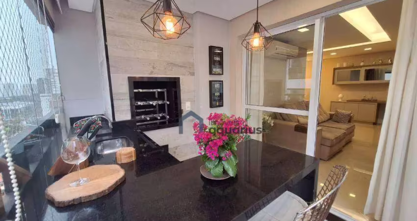 Apartamento com 3 dormitórios à venda, 88 m² por r$ 1.172.000,00 - jardim aquarius - são josé dos campos/sp