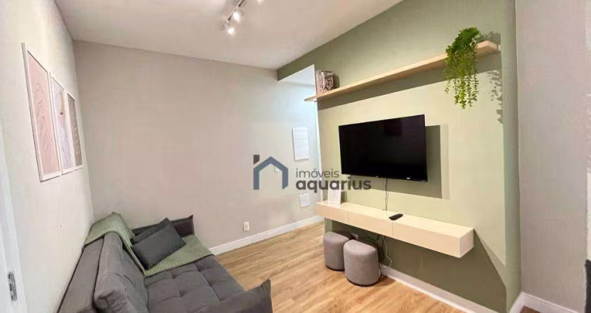 Apartamento Porteira Fechada no Edificio Blue View com 2 dormitórios à venda, 56 m² por R$ 575.000 - Vila Industrial - São José dos Campos/SP