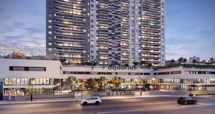 Apartamento com 1 dormitório à venda, 45 m² por R$ 635.000,00 - Jardim Aquarius - São José dos Campos/SP
