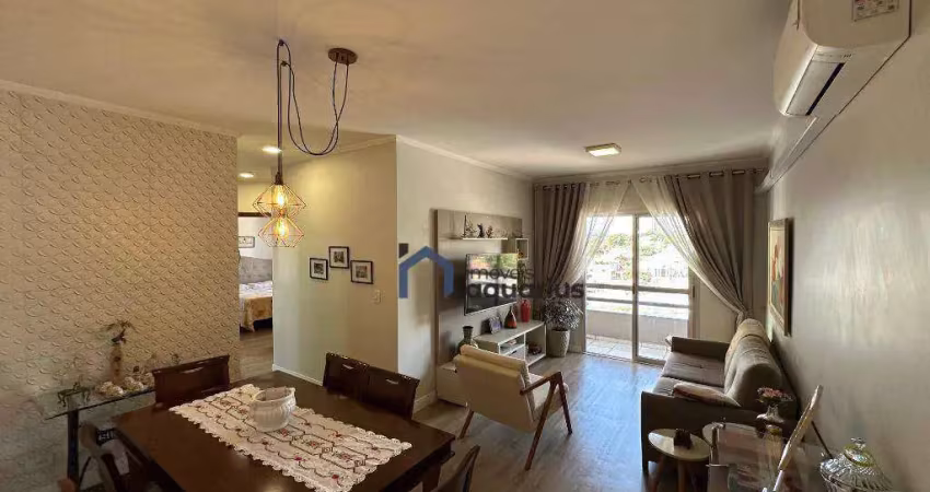 Apartamento com 3 dormitórios à venda, 90 m² - jardim bela vista - são josé dos campos/sp