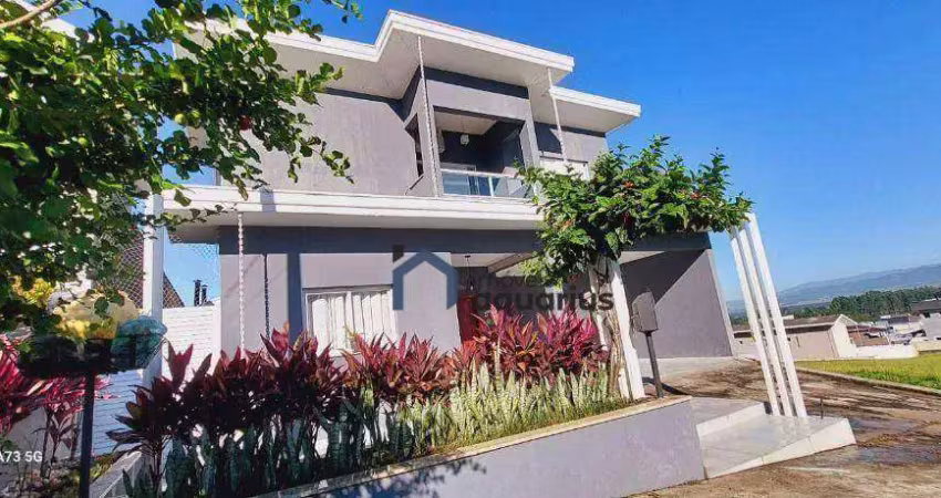 Sobrado com 3 dormitórios à venda, 264 m² - condomínio terras do vale - caçapava/sp