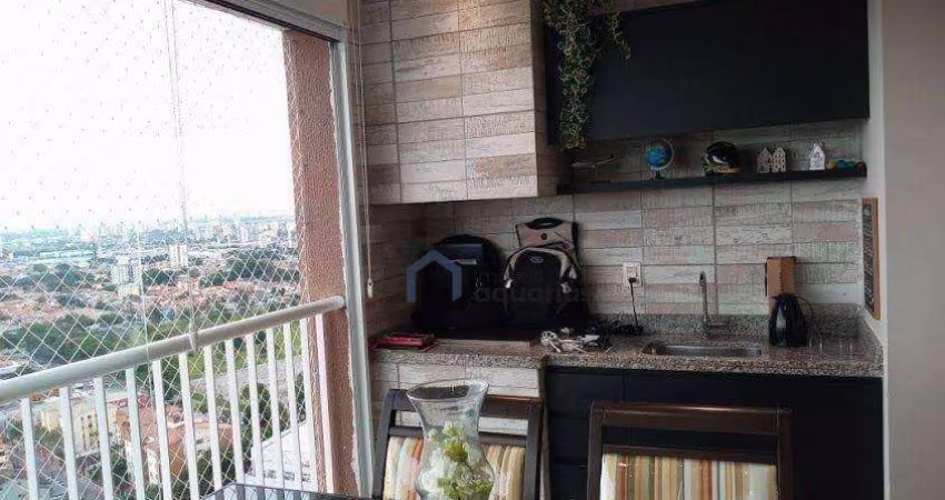 Apartamento com 2 dormitórios para alugar, 75 m², Mobiliado  por R$ 6.090/mês - Jardim das Indústrias - São José dos Campos/SP