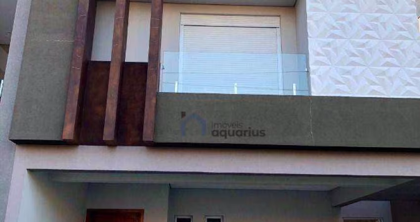 Casa no Condominio Bosque dos Manacas com 4 dormitórios à venda, 207 m² por R$ 1.350.000 - Jardim Jacinto - Jacareí/SP