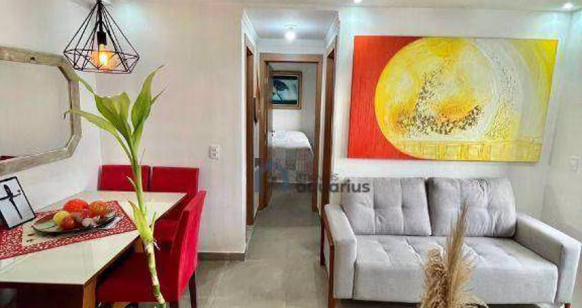 Apartamento com 2 dormitórios à venda, 46 m² por R$ 335.500,00 - Jardim Califórnia - Jacareí/SP