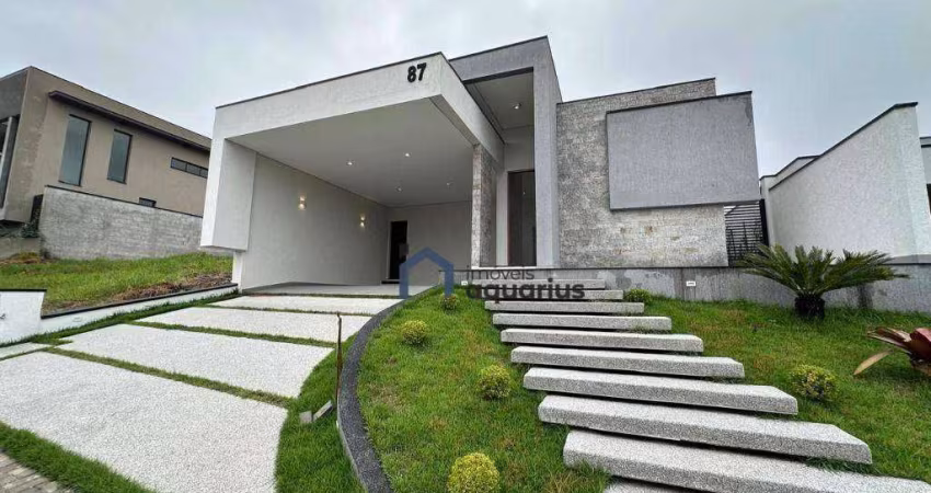 Casa com 3 dormitórios à venda, 180 m² - Condomínio Santa Mônica - Caçapava/SP