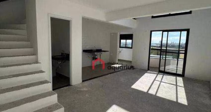 Apartamento Duplex com 1 dormitório à venda, 78 m² por R$ 1.250.000,00 - Jardim Aquarius - São José dos Campos/SP