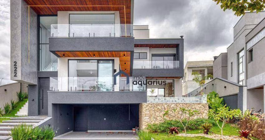 Sobrado com 4 dormitórios à venda, 490 m² por R$ 4.500.000,00 - Condomínio Residencial Alphaville I - São José dos Campos/SP