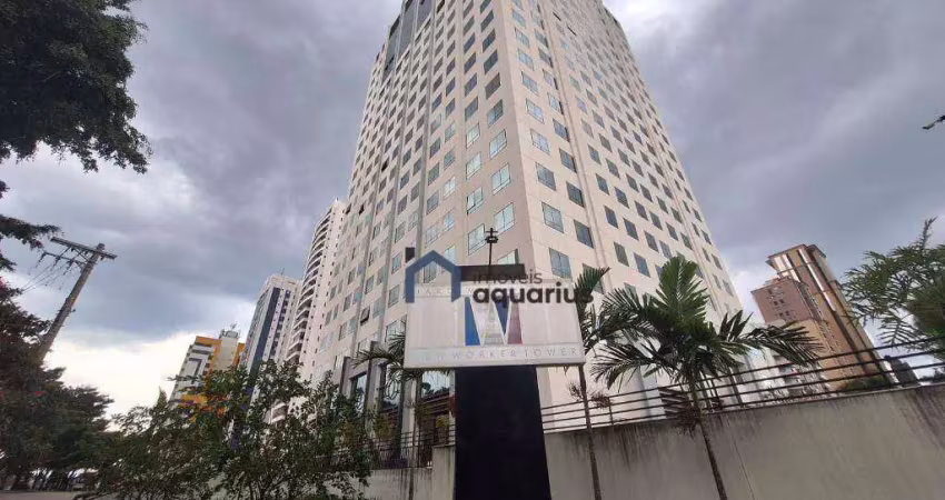 Sala, 42 m² - venda ou locação - parque residencial aquarius - são josé dos campos/sp
