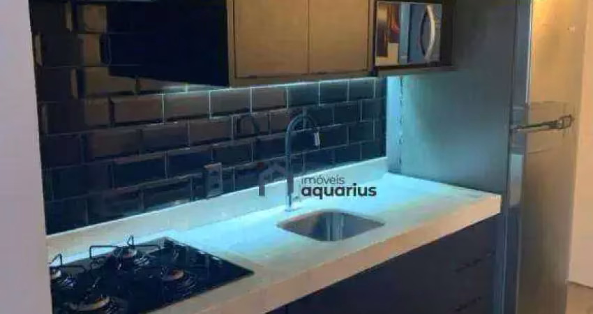 Apartamento no edificio moriah com 1 dormitório à venda, 50 m² por r$ 820.000 - jardim aquarius - são josé dos campos/sp