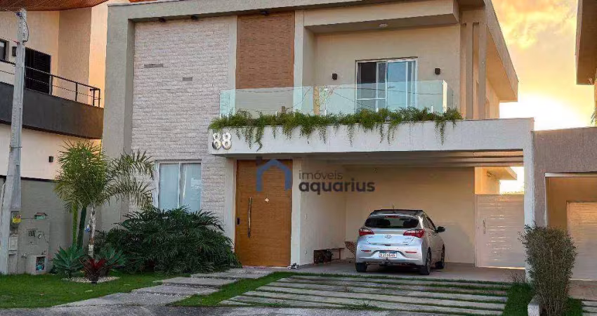 Sobrado no condominio bosque dos manacas com 5 dormitórios à venda, 211 m² por r$ 1.809.000 - jardim jacinto - jacareí/sp