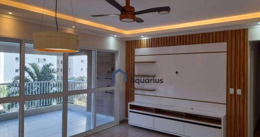 Apartamento com 4 dormitórios para alugar, 122 m² - Jardim das Indústrias - São José dos Campos/SP