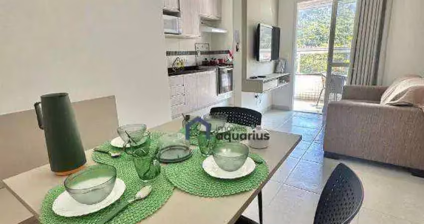 Apartamento com 2 dormitórios, 101 m² - venda por r$ 900.000,00 ou aluguel por r$ 5.560,00/mês - praia das toninhas - ubatuba/sp