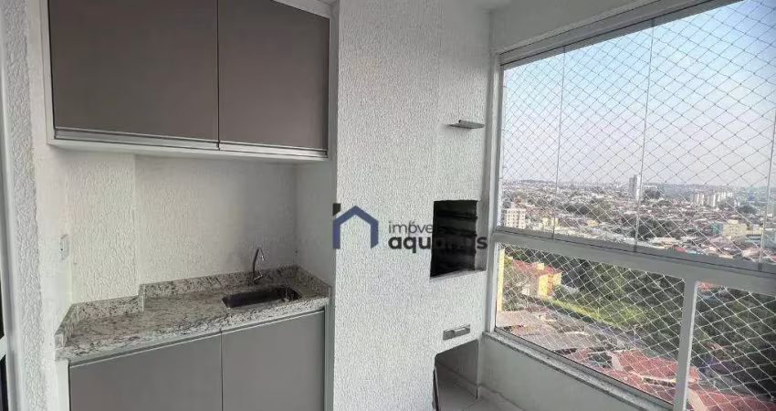 Apartamento no edificio verano resort com 3 dormitórios à venda e locação, 70 m² por r$ 570.000 - jardim califórnia - jacareí/sp