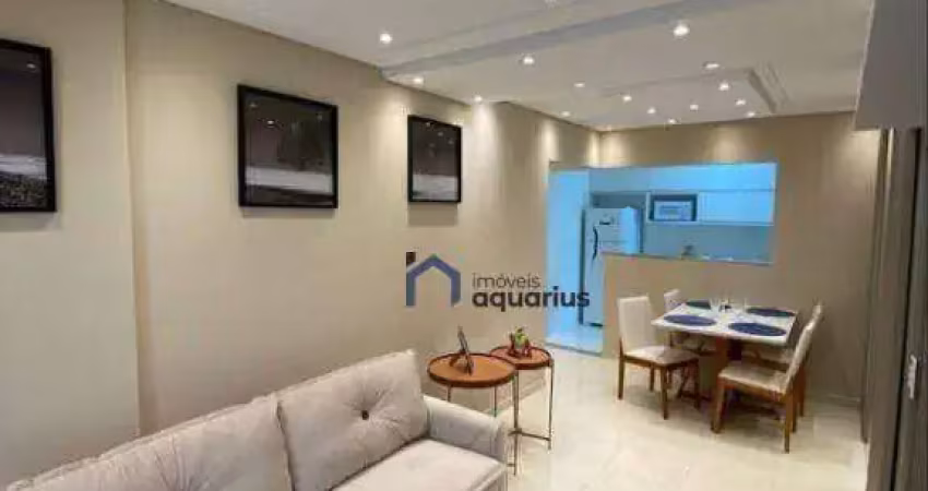Apartamento com 2 dormitórios à venda, 52 m² - jardim satélite - são josé dos campos/sp